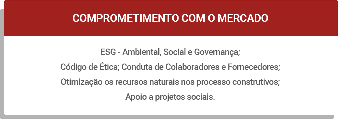 COMPROMETIMENTO COM O MERCADO